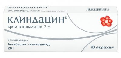 Купить клиндацин, крем вагинальный 2%, 20г в комплекте с аппликаторами 3 шт в Арзамасе