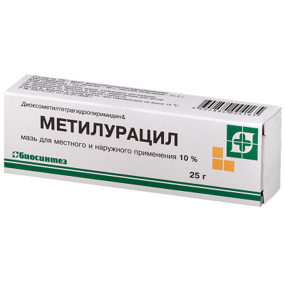 Купить метилурацил, мазь для наружного применения 10%, 25г в Арзамасе