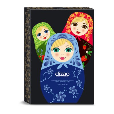 Купить дизао (dizao) подарочный набор масок для лица, шеи и век "три красотки" в Арзамасе