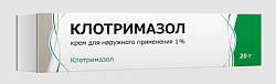 Купить клотримазол, крем для наружного применения 1%, 20г в Арзамасе