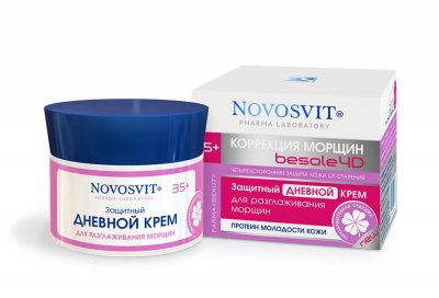 Купить novosvit (новосвит) крем дневной для разглаживания морщин защитный, 50мл в Арзамасе