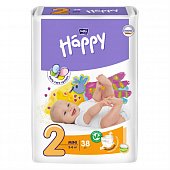 Купить bella baby happy (белла) подгузники 2 мини 3-6кг 38 шт в Арзамасе