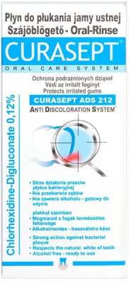 Купить курасепт (curasept) ополаскиватель хлоргексидин 0,12% 200мл ads 212 в Арзамасе
