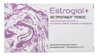 Купить эстрогиал плюс, крем для интимной гигиены дозированный, 10 шт в Арзамасе