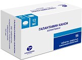 Купить галантамин, таблетки, покрытые пленочной оболочкой 12мг, 56 шт в Арзамасе