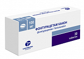 Купить фонтурацетам канон, таблетки 100мг 30шт в Арзамасе