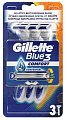 Купить gillette blue 3 comfort (жиллет) бритвы безопасные одноразовые 3 шт. в Арзамасе