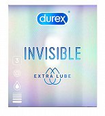 Купить durex (дюрекс) презервативы invisible extra lube, 3шт в Арзамасе