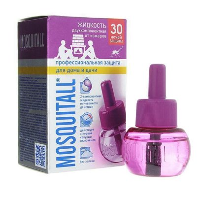 Купить mosquitall (москитолл) профессиональная защита жидкость к фумигатору 30ночей 30 мл в Арзамасе