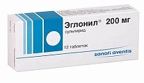 Купить эглонил, таблетки 200мг, 12 шт в Арзамасе