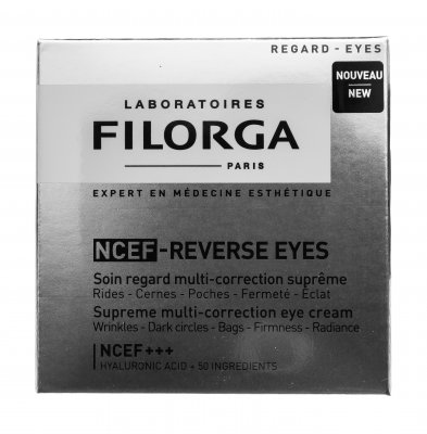 Купить филорга nctf-реверс айз (filorga nctf-reverse eyes) крем для контура вокруг глаз интенсив мультикорректирующий 15мл в Арзамасе