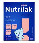 Купить нутрилак (nutrilak) премиум пре молочная смесь для недоношенных и маловесных детей, 350г в Арзамасе
