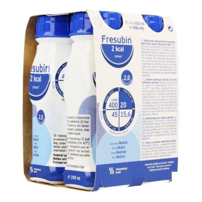 Купить fresubin (фрезубин), напиток для энтерального питания с пищевыми волокнами с нейтральным вкусом, 200мл 4 шт (2ккал) в Арзамасе