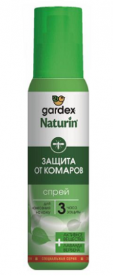 Купить гардекс (gardex) натурин спрей от комаров, 110мл в Арзамасе