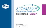 Купить аромазин, таблетки, покрытые оболочкой 25мг, 30 шт в Арзамасе