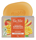 Купить biomio (биомио) bio-soap superfood мыло натуральное с баттером манго 90 г в Арзамасе