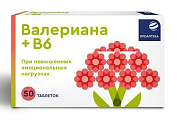 Купить проаптека валериана+b6, таблетки 50шт бад в Арзамасе