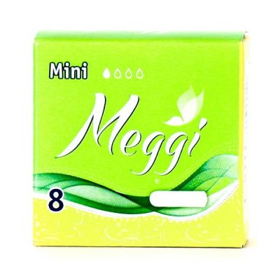Купить meggi (мегги) тампоны гигиенические мини, 8 шт в Арзамасе