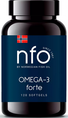 Купить норвегиан фиш оил (nof) омега-3 форте, капсулы 1384мг, 120 шт бад в Арзамасе