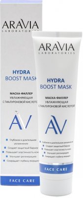 Купить aravia (аравиа) маска-филлер для лица увлажняющая гиалуроновая, 100мл в Арзамасе