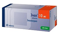 Купить энап, таблетки 10мг, 60 шт в Арзамасе