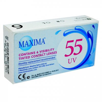 Купить контактные линзы maxima 55 comfort plus №6, -1,75 в Арзамасе