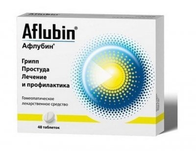 Купить афлубин, таблетки подъязычные гомеопатические, 48 шт в Арзамасе