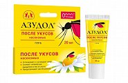Азудол гель для ухода за кожей после укусов насекомых, 20 мл