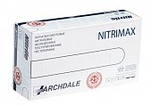 Купить перчатки archdale nitrimax смотровые нитриловые нестерильные неопудренные текстурированные размер s, 100 шт белые в Арзамасе