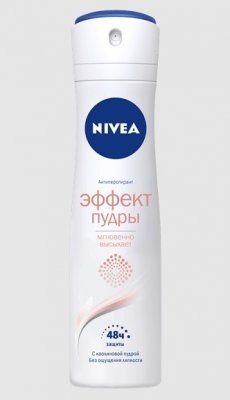 Купить nivea (нивея) део дезодорант спрей эффект пудры, 150мл в Арзамасе