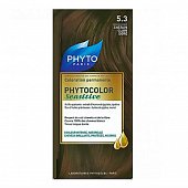 Купить фитосолба фитоколор (phytosolba phyto color) краска для волос оттенок 5,3 светло-золотистый шатен в Арзамасе