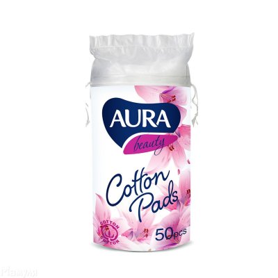 Купить aura (аура) ватные диски 50шт в Арзамасе