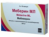 Купить меберин мл, капсулы с пролонгированным высвобождением 200мг, 30 шт в Арзамасе