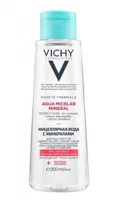 Купить vichy purete thermale (виши) мицеллярная вода с минералами для чувствительной кожи 200мл в Арзамасе