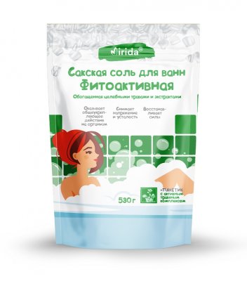 Купить мирида (mirida), соль для ванн сакская фитоактивная, 530г в Арзамасе