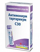 Купить антимониум тартарикум с30, гомеопатический монокомпонентный препарат минерально-химического происхождения, гранулы гомеопатические 4 гр в Арзамасе
