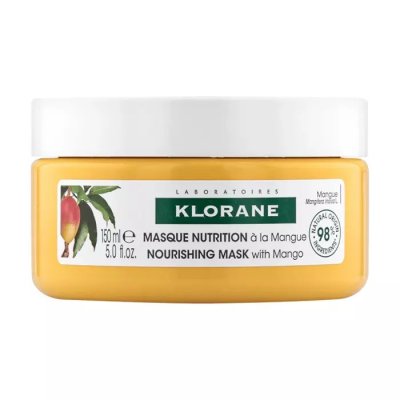 Купить klorane (клоран) маска для сухих и поврежденных волос с маслом манго, 150мл в Арзамасе