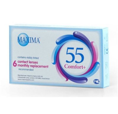 Купить контактные линзы maxima 55 comfort plus №6, -3,75 в Арзамасе