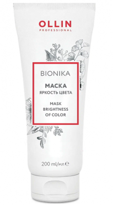 Купить ollin prof bionika (оллин) маска для окрашенных волос яркость цвета, 200мл в Арзамасе