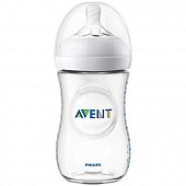 Купить avent (авент) бутылочка для кормления с 1 месяца natural 260мл, 1 шт (scf033/17) в Арзамасе
