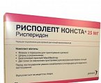 Купить рисполепт-конста, порошок для приготовления суспензии для внутримышечного введения пролонгированного действия 25мг, фл в Арзамасе