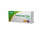Купить нимесулид-тева, таблетки 100мг, 20шт в Арзамасе