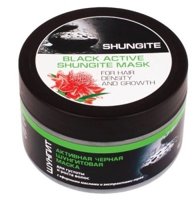 Купить природная аптека шунгит маска д/волос активная черная, 220мл в Арзамасе