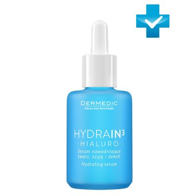 Купить dermedic hydrain3 (дермедик) увлажняющая сыворотка для лица, шеи и декольте 30 г в Арзамасе