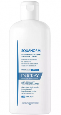 Купить дюкрэ скванорм (ducray squanorm) шампунь от жирной перхоти 200мл в Арзамасе