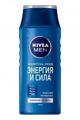 Купить nivea (нивея) для мужчин шампунь-уход энергия и сила для нормальных волос, 250мл в Арзамасе