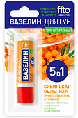 Купить фитокосметик вазелин для губ сибирская облепиха восстановление и питание, 4,5г в Арзамасе