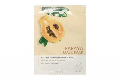 Купить джунгнани (jungnani) маска тканевая для лица папайа real fresh tropical 25мл в Арзамасе