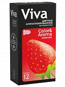 Купить viva (вива) презервативы ароматизированные цветные 12шт в Арзамасе