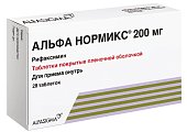 Купить альфа нормикс, таблетки, покрытые пленочной оболочкой 200мг, 28 шт в Арзамасе